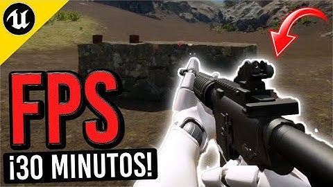 Crear un First Person Shooter (FPS) en Unreal Engine 5 | Tutorial Principiante UE5 | Parte 1