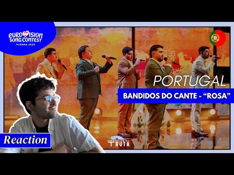 🇵🇹 REACTION | BANDIDOS DO CANTE - "ROSA" | PORTUGAL // #eurovision2026