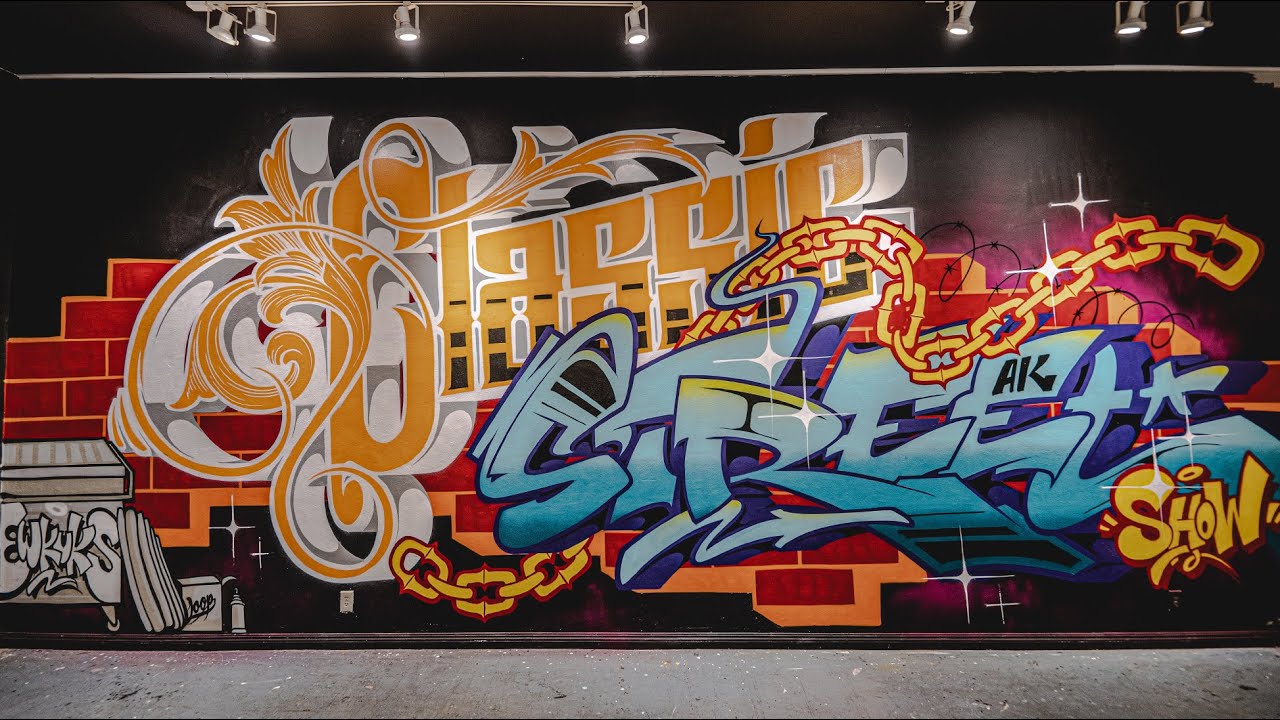 Classic Street Graffiti Art Show Exhibit Rise One At Ewkuks Gallery Virtual Tour Youtube