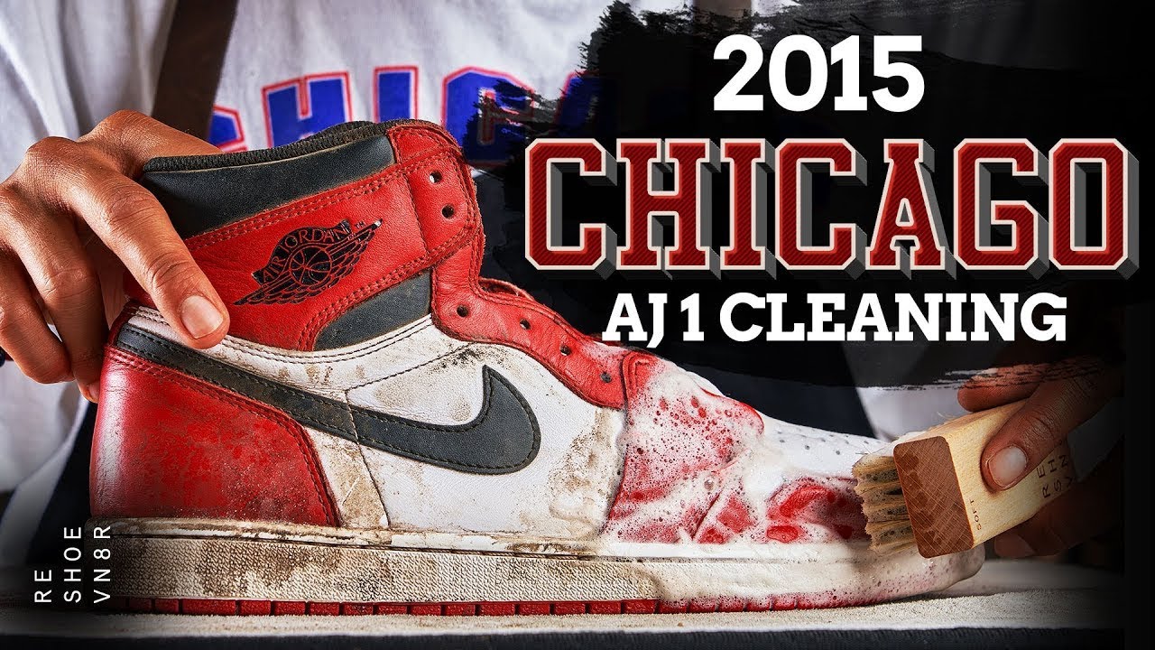 how to clean jordan 1s at home