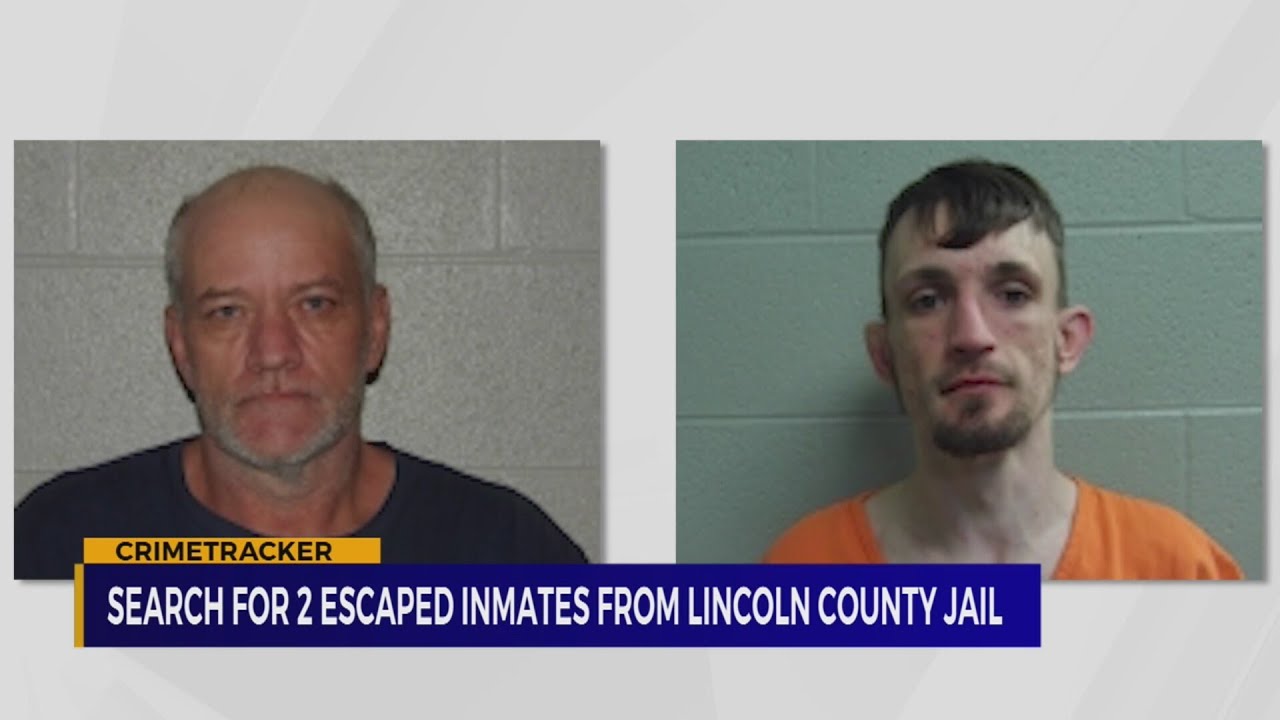 Search underway for 2 Lincoln County Jail escapees - YouTube