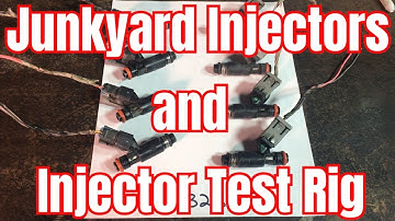 Junkyard Trip for Injectors/Preview of Injector Test Rig