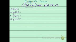 130 1.7.53 Find Composite Functions and Evaluate