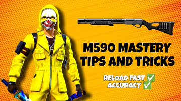 M590 TIPS AND TRICKS l RELOAD FAST l FREEFIRE MAX 