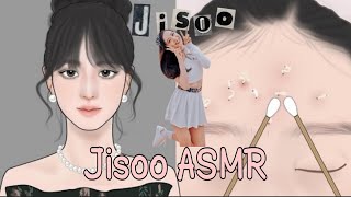 تحول الي جيسو من بلاكبينك ليوم واحد ASMR.. مكياج.. رؤوس سوداء.. حب شباب.. نحت الوجه.. تغيير jisoo