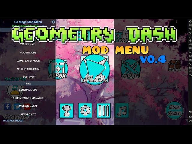 So I was testing out GD Mega Mod Menu for Android and accidentally