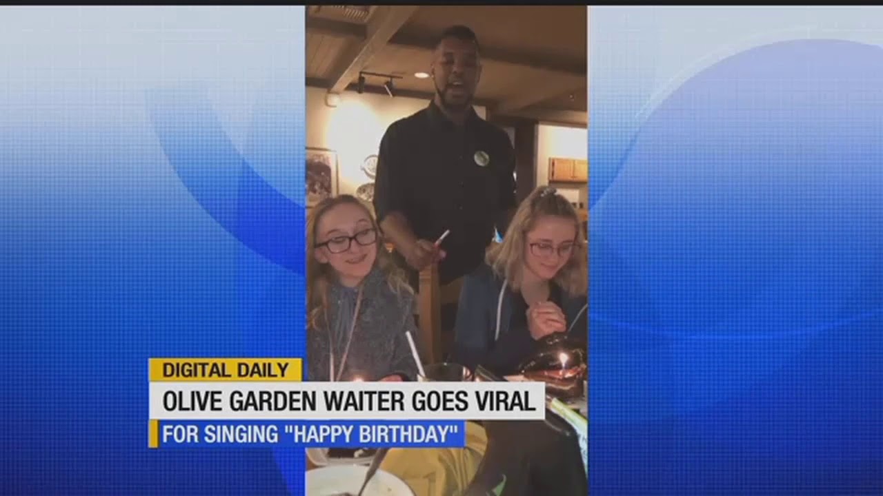 Viral Olive Garden Man Singing Happy Birthday Is Everything Time