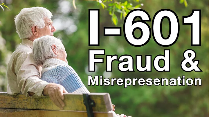 Waiving Fraud & Misrepresentation with the I-601 | Case Study