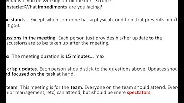 Agile Daily Scrum Best Practices