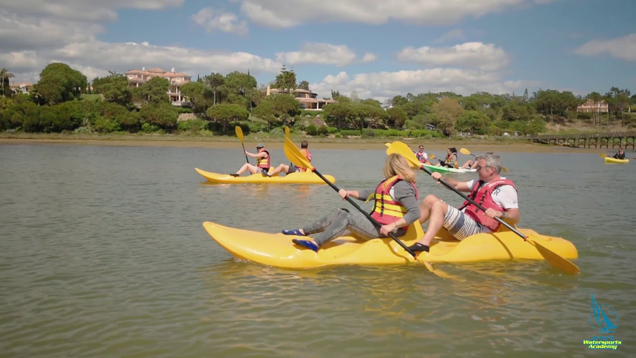 Kayaking Ria Formosa natural park