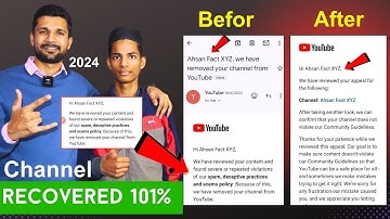 Channel Recovered 101% | Repeated Violations | We have Removed Your Channel From YouTube