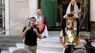 ¿Cómo era el casco de un hoplita griego?