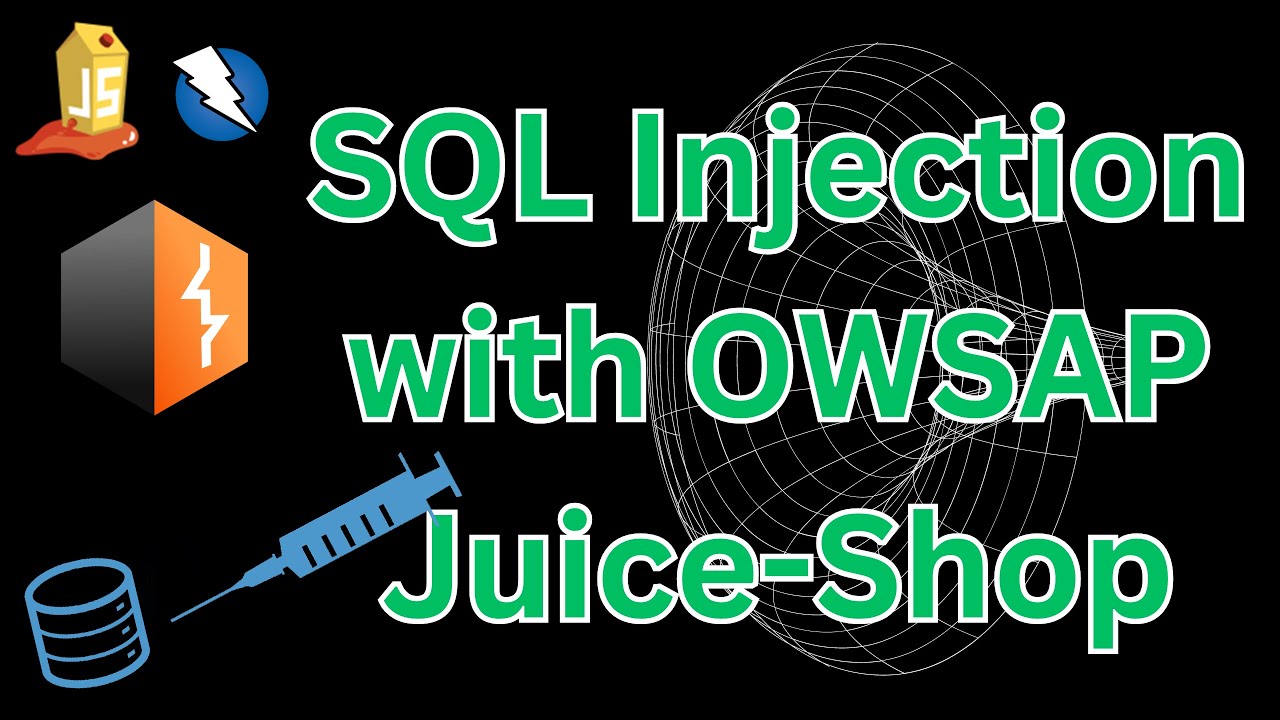 How to scan vulnerabilities how to do sql injection with owsap juice
