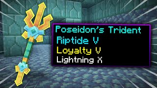 This Trident Glitches Minecraft Enchants