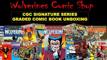 CGC Unboxing, Signed Sketch Cover by Artist Arthur Adams