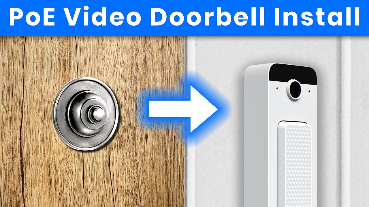 Как установить проводной видеодомофон | UniFi Doorbell Lite