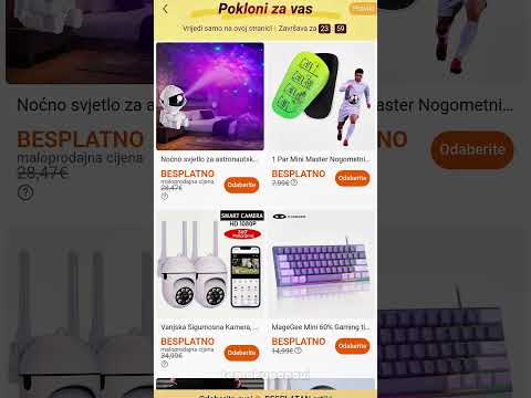 Kako dobiti 100 eura na Saldu Temu Aplikacija! #temu
