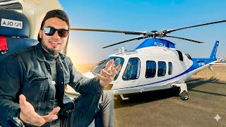 Jab Helicopter First Time Gaon Mein Utra Vlog 😍 AL Aamir Khan