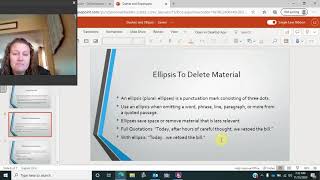 Dashes and Ellipses