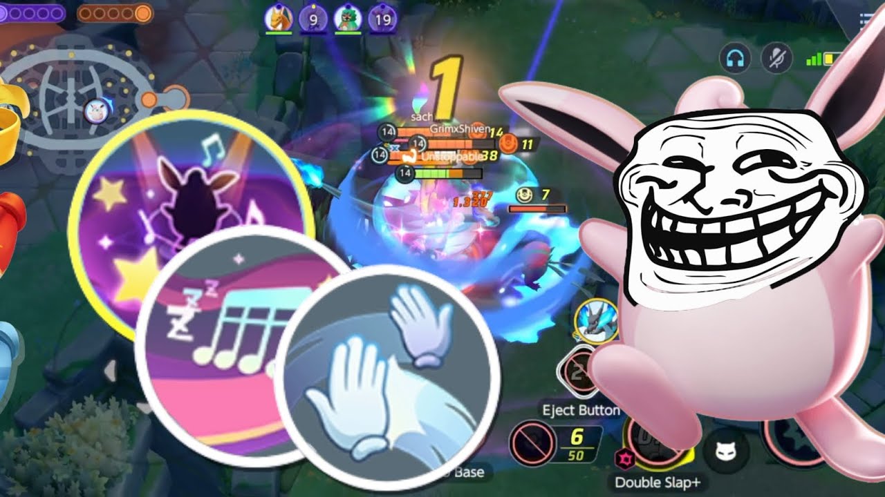 Wigglytuff Users be like .......  |Pokemon Unite gameplay | Subscriber Challenge no. 1 