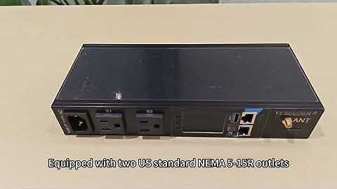 P+ Series Smart PDU — Outlet-Level Control with LTE Connectivity