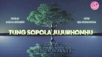 Tung So Pola Jujurhonhu - Rita Butar Butar (lirik & Artinya) | Lagu Batak