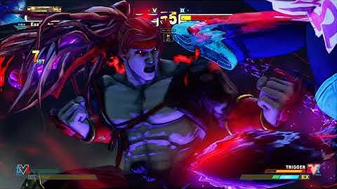 SFVCE - Kage - Stylish combo VS2 VT1