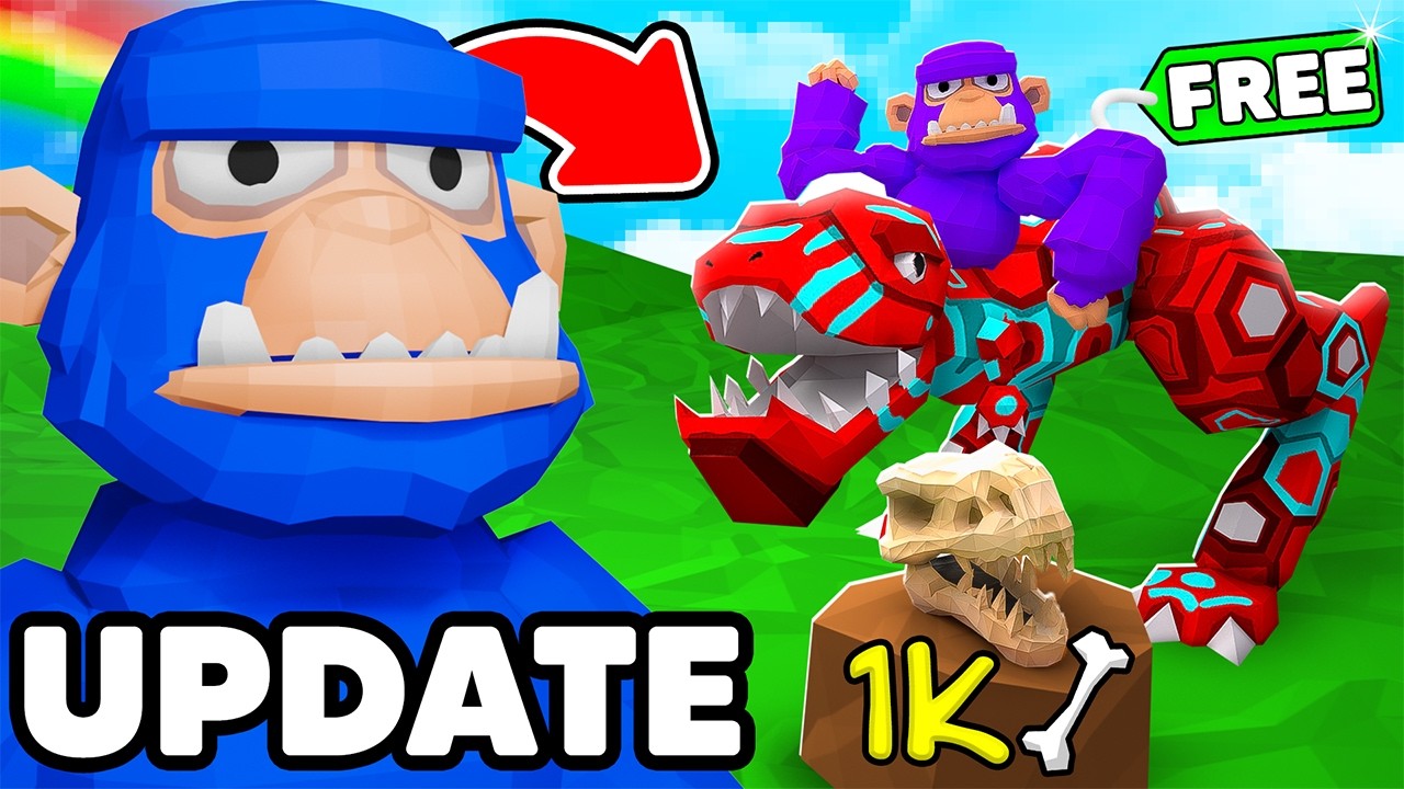 NEW TUFFALUFAGUS DINO UPDATE+ NEW BACKPACKS In UG VR! (OUT NOW)