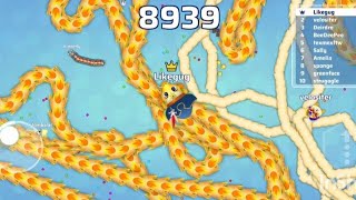 HUNGRY snakes in @Snake.IO #gaming #snakeio #games #gameplay#snakegame