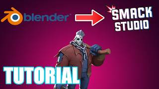 How to put Blender animations into Smack Studio