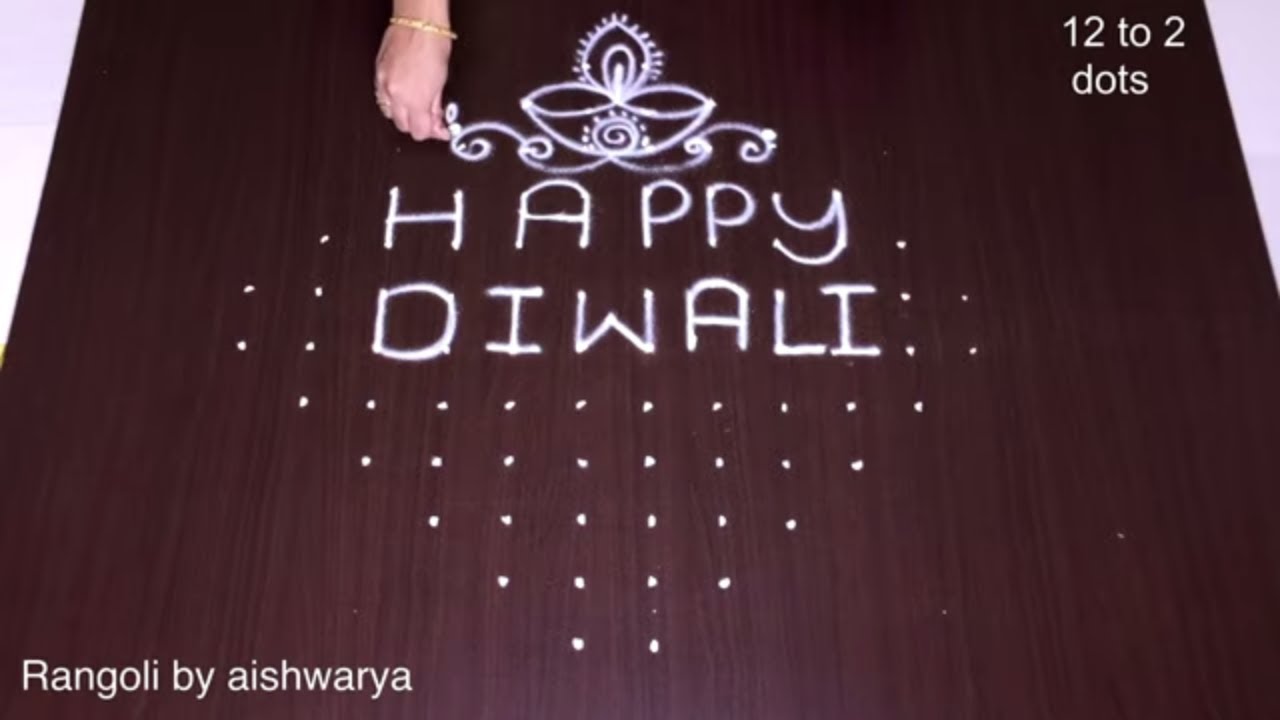 Big Rangoli for Diwali
