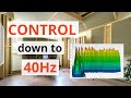 Diy home studio treatment bass trap control to 40hz with measurements  acousticsinsidercom