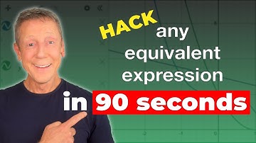 SAT desmos - In 90 Seconds Beat Equivalent Expressions with This Simple Math Trick!