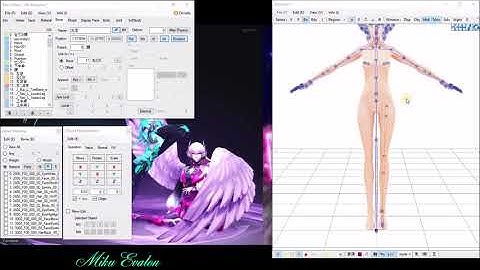 PMX/PMD Editor: How to mirror bones