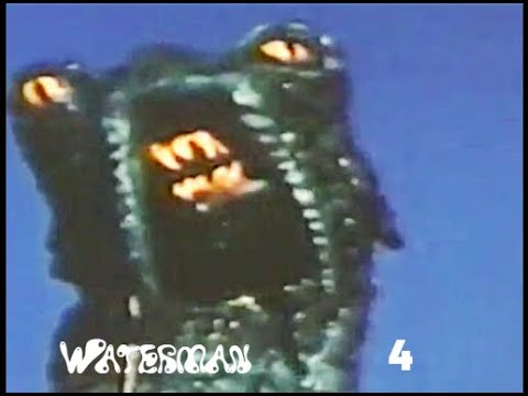Waterman (1974) Ep.4 : Fighting The Monstroid in The Lake