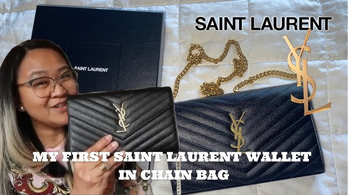 The Best Street Style at Paris Fashion Week AW15  Ysl crossbody bag, Ysl  wallet on chain, Fashion