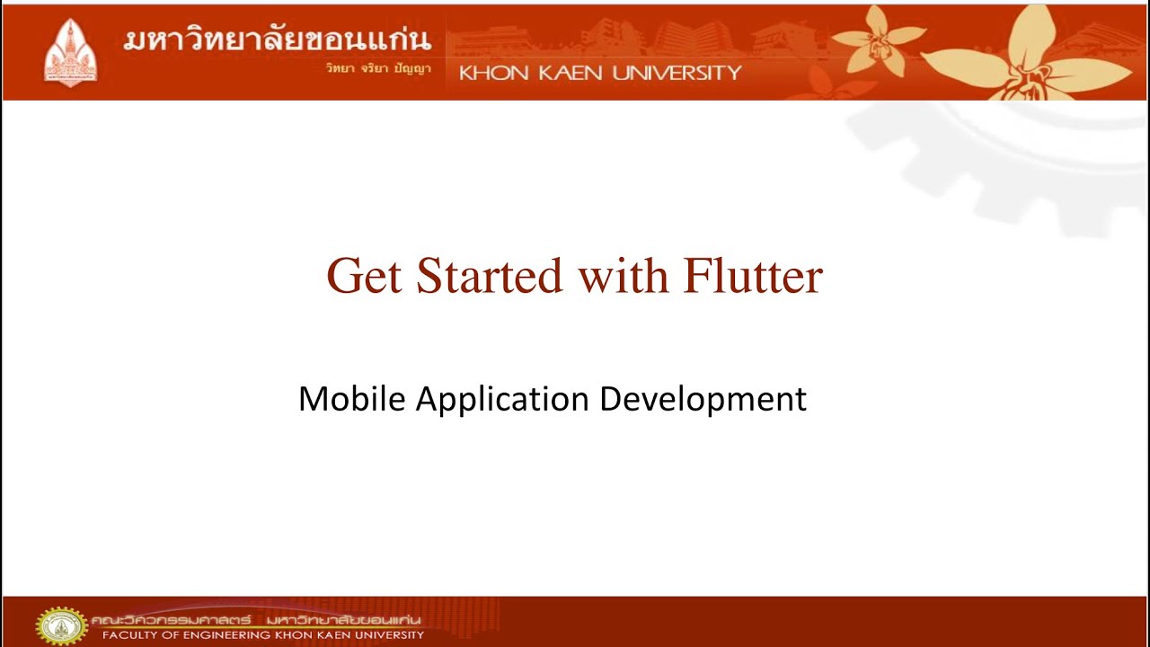 Get Started with Flutter (2/2) - YouTube