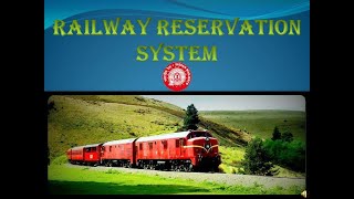 Online Railway Reservation System screenshot 2