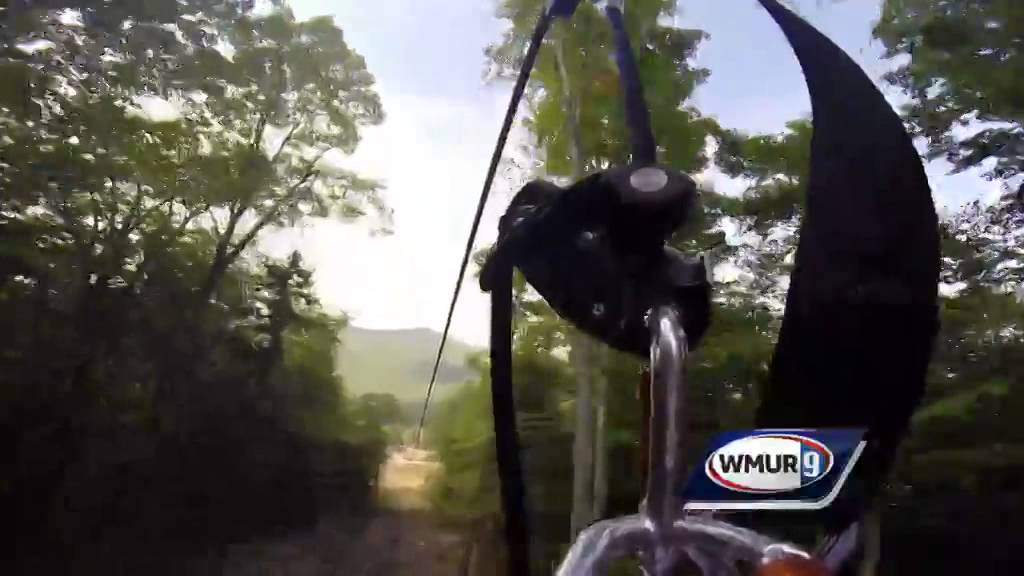 GoPro video: Zip-lining at Attitash Mountain Resort
