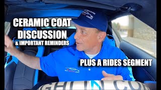 TALKING CERAMIC COAT on CORVETTE & C8 DCT FILTER REMINDER~ TECH TUESDAY