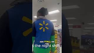 First Day Walmart Chaos: Stock Fails &amp; Night Shift Blues! #shorts