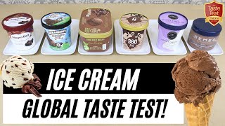 ICE CREAM & GELATO TASTE TEST COMPARISON! | Is this the BEST Ice Cream in the World?!?