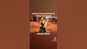 Android 19 and Android13 unique interaction #dragonball #dragonballz #dragonballsparkingzero #shorts