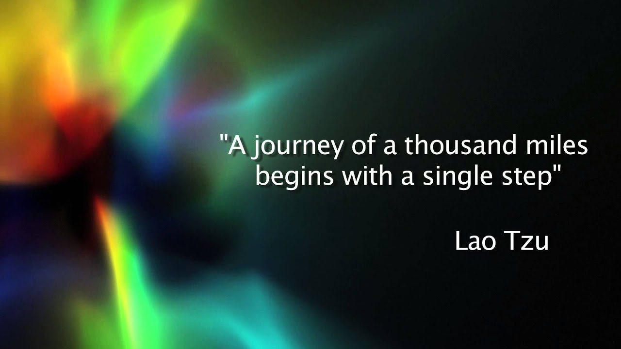 a journey of thousand miles starts A journey of a thousand miles begins with a single step by john quiggin on april 27, 2010 my last post, arguing that the left needed to offer a transformative. a journey of thousand miles starts A journey of a thousand miles begins with a single step by john quiggin on april 27, 2010 my last post, arguing that the left needed to offer a transformative.