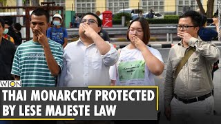 Thai Protest: 7 activists charged with Lese Majeste Law | Thailand Monarchy | World News | WION News