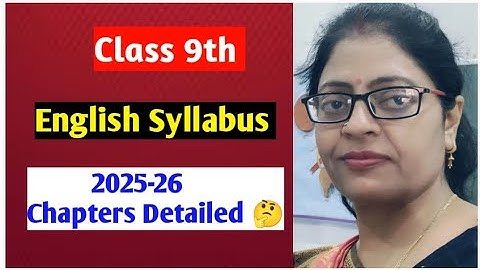 class 9 english syllabus 2024-25/english class 9 syllabus 2024-25