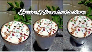 ബദാം Milkshake ഇങ്ങനെ ചെയ്തുനോക്കൂ |special Almond milk shake Recipe Malayalam 😋😋😋😋