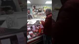 steptoe and son at the local butchers got the flew cheap meat