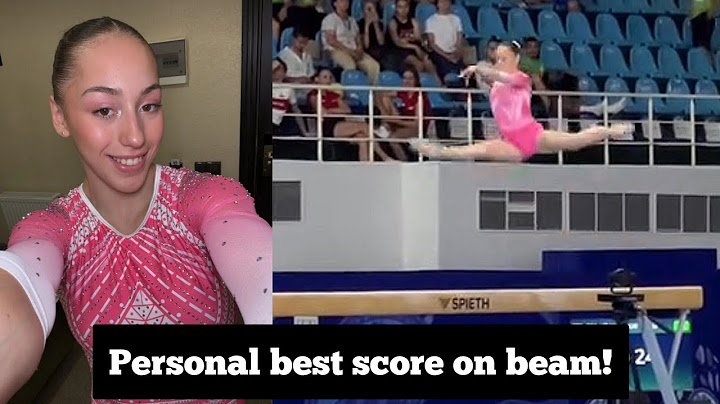 Kaylia Nemour scores HUGE 14,650 on Beam at FIG World Challenge Cup 2025