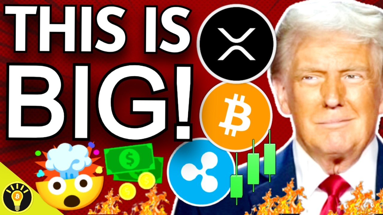 🚨TRUMP TO MAKE CRYPTO A NATIONAL PRIORITY! XRP TREASURY RESERVE DRAMA!